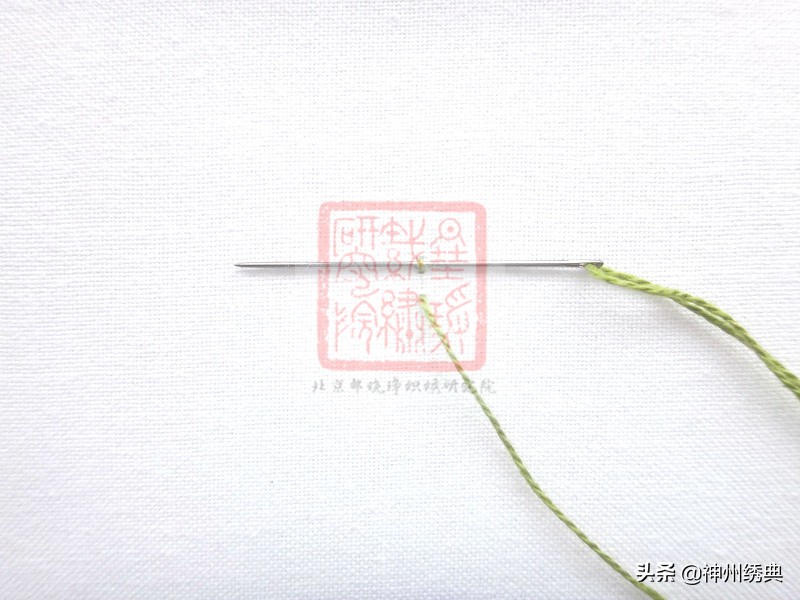 不规则长短针刺绣针法,中国刺绣针法