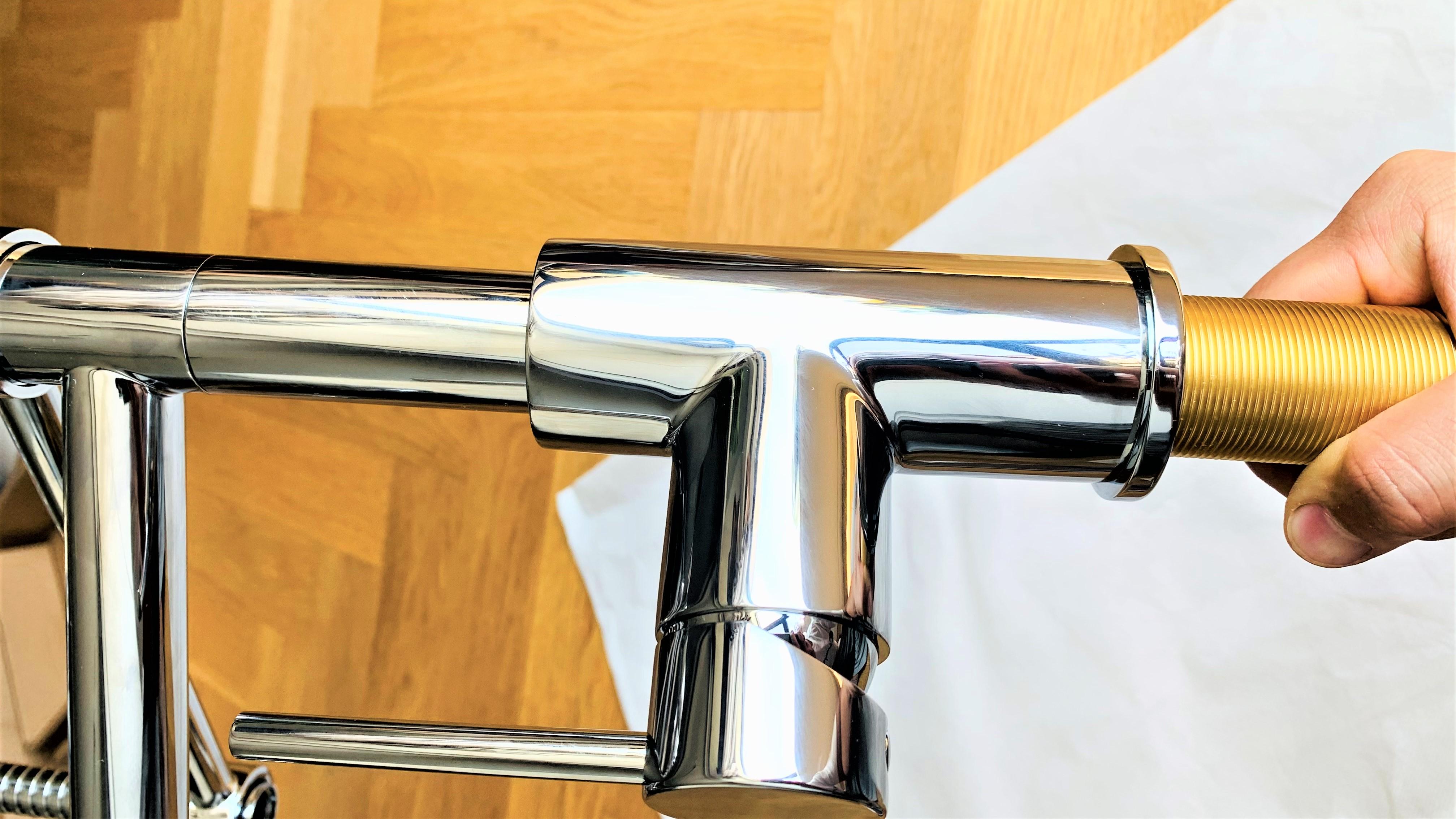 厨房折叠式龙头铜好还是不锈钢好,九牧厨房龙头33080和33132区别