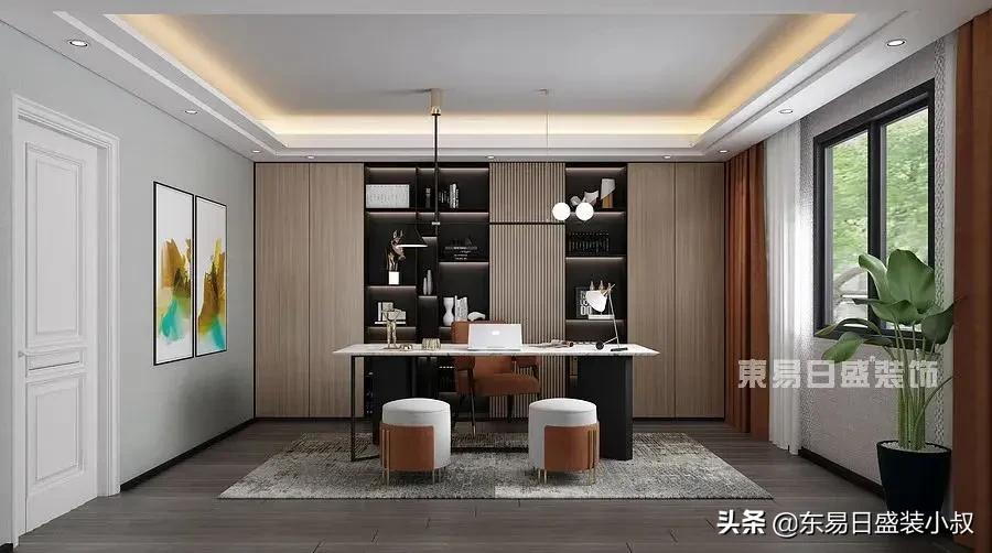 家里一定要有一个书房,家里有个好看的办公室