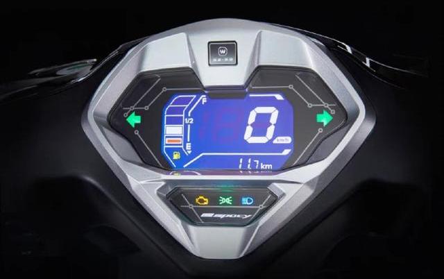 踏板国四电喷耗油大吗,小踏板摩托车液晶仪表