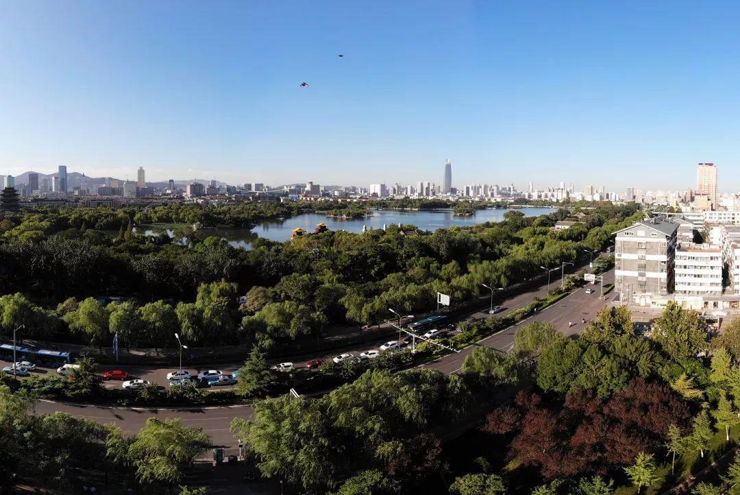 济南四大泉群,济南四大泉群全景图