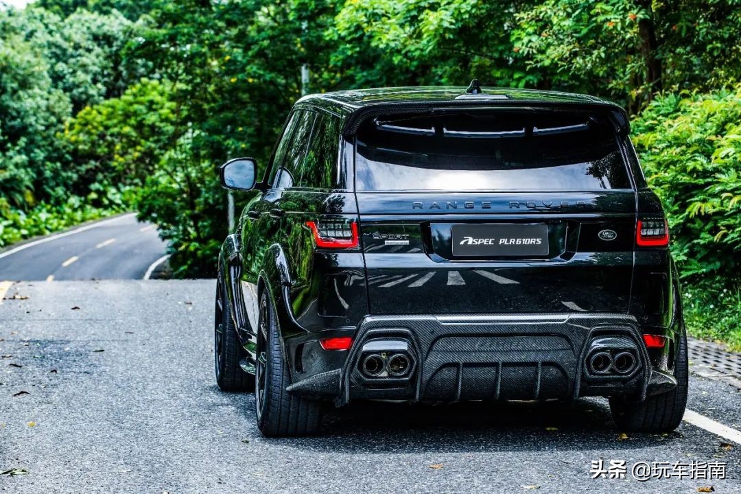 路虎揽胜改装碳纤维,路虎揽胜改装熏黑套件