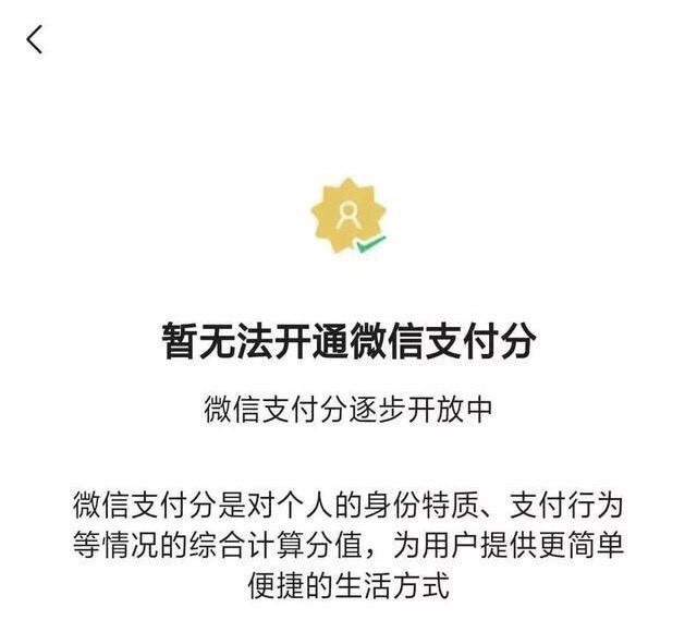 关于微信支付分的介绍和使用方法,微信支付分怎么开通不了怎么回事