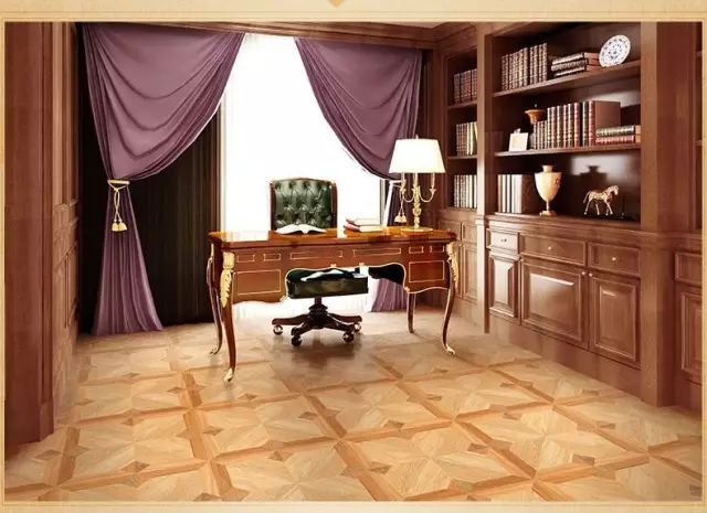 瓷砖书房设计,瓷砖打造的书房