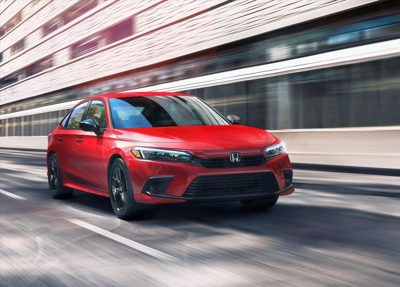 第11代本田思域量产版官图,全新第十一代本田思域报价及图片