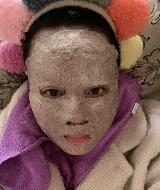 感受一下中药面膜效果,中药面膜无尴尬期效果对比