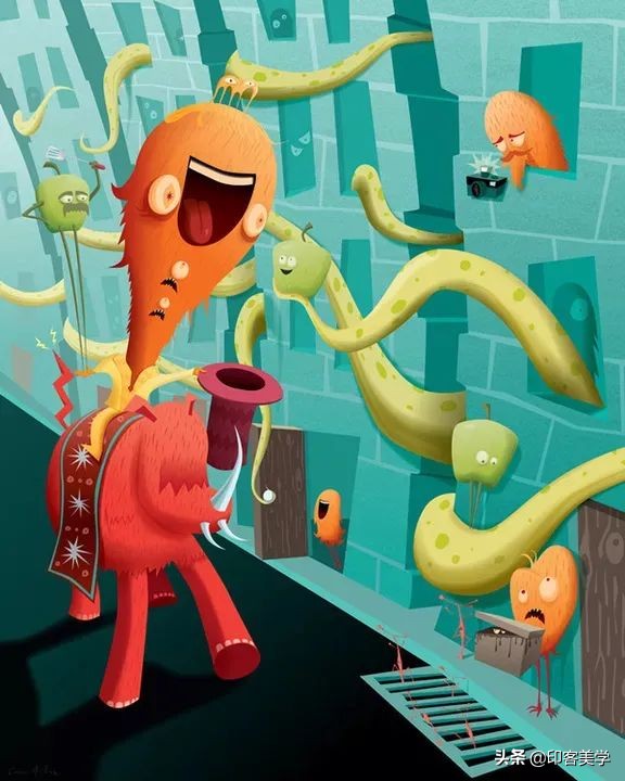 当代插画领域代表人物,插画不同风格的代表人物