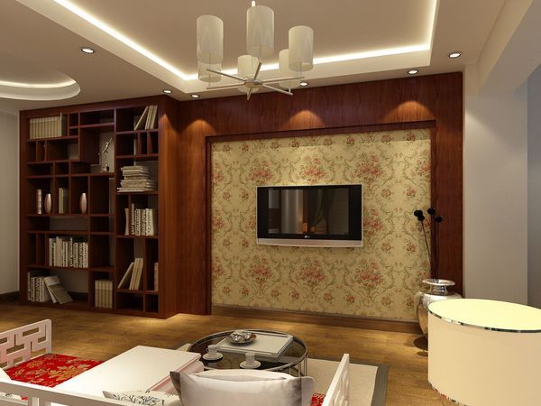 现代简约沙发背景墙与电视背景墙,最新款的电视背景墙效果图