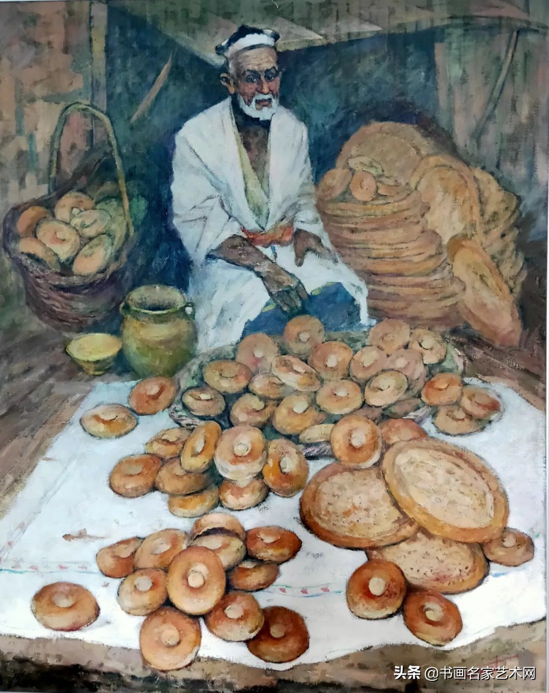 「艺术中国」——买买提江·那斯尔丁绘画作品鉴赏