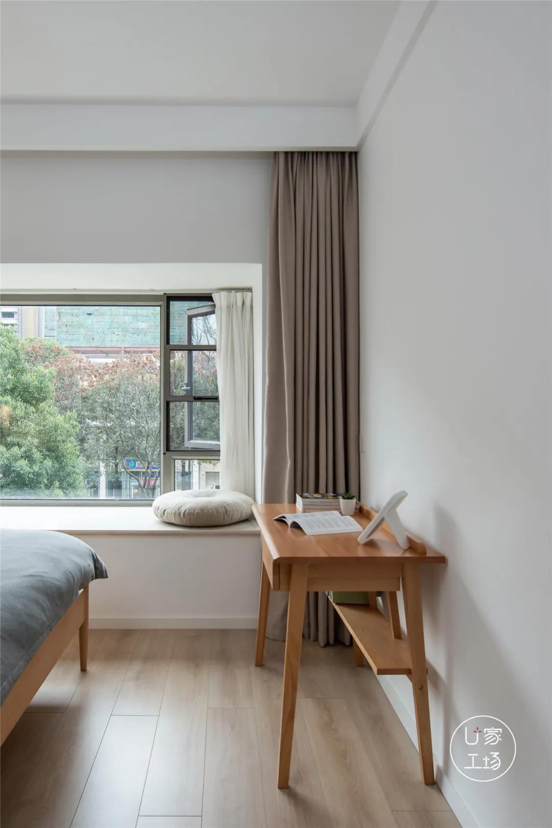 89㎡出租屋“变身”日式极简美宅，无主灯+藤编原木，玩出新花样