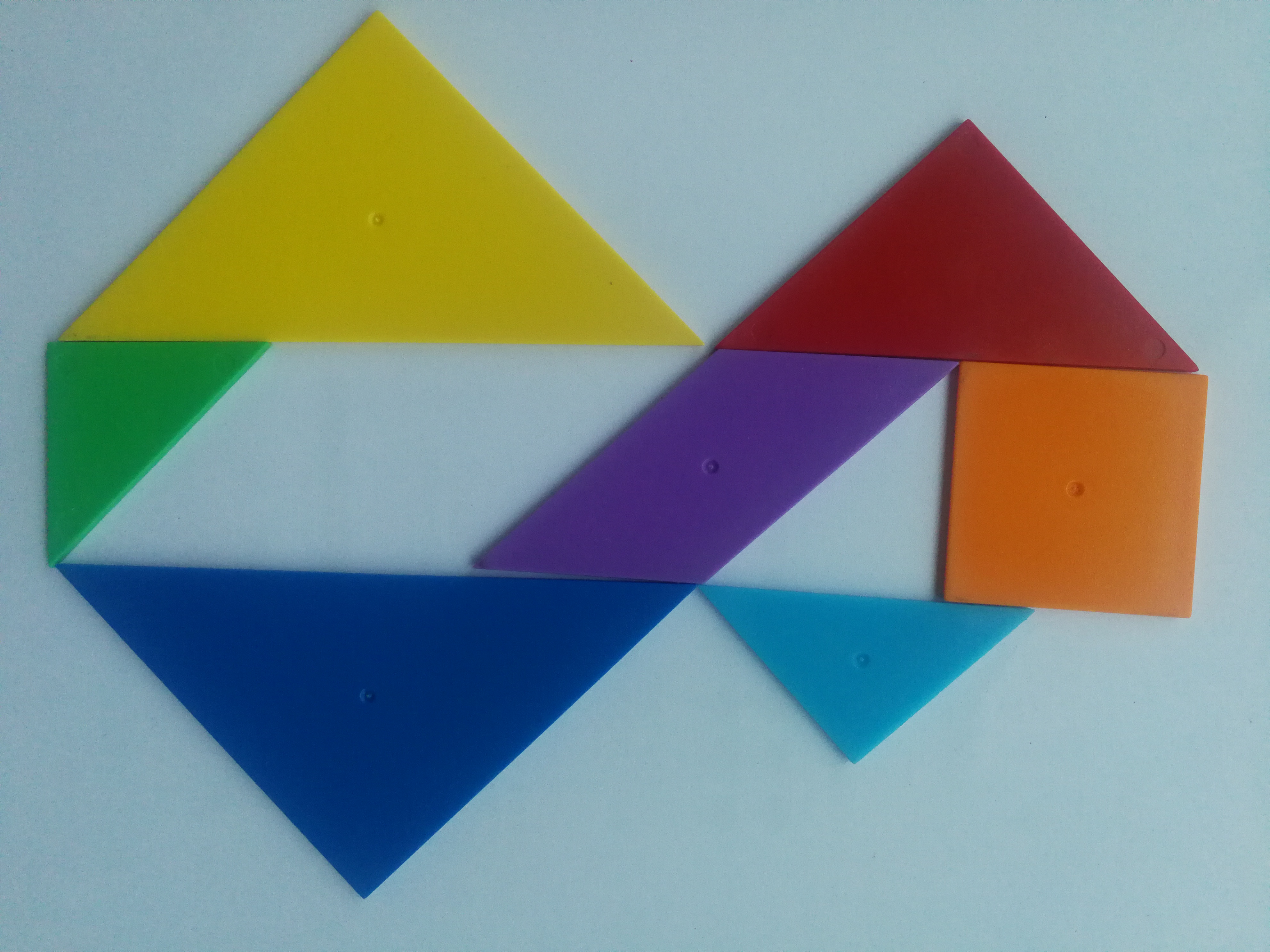 用七巧板拼房子,用七巧板拼动物