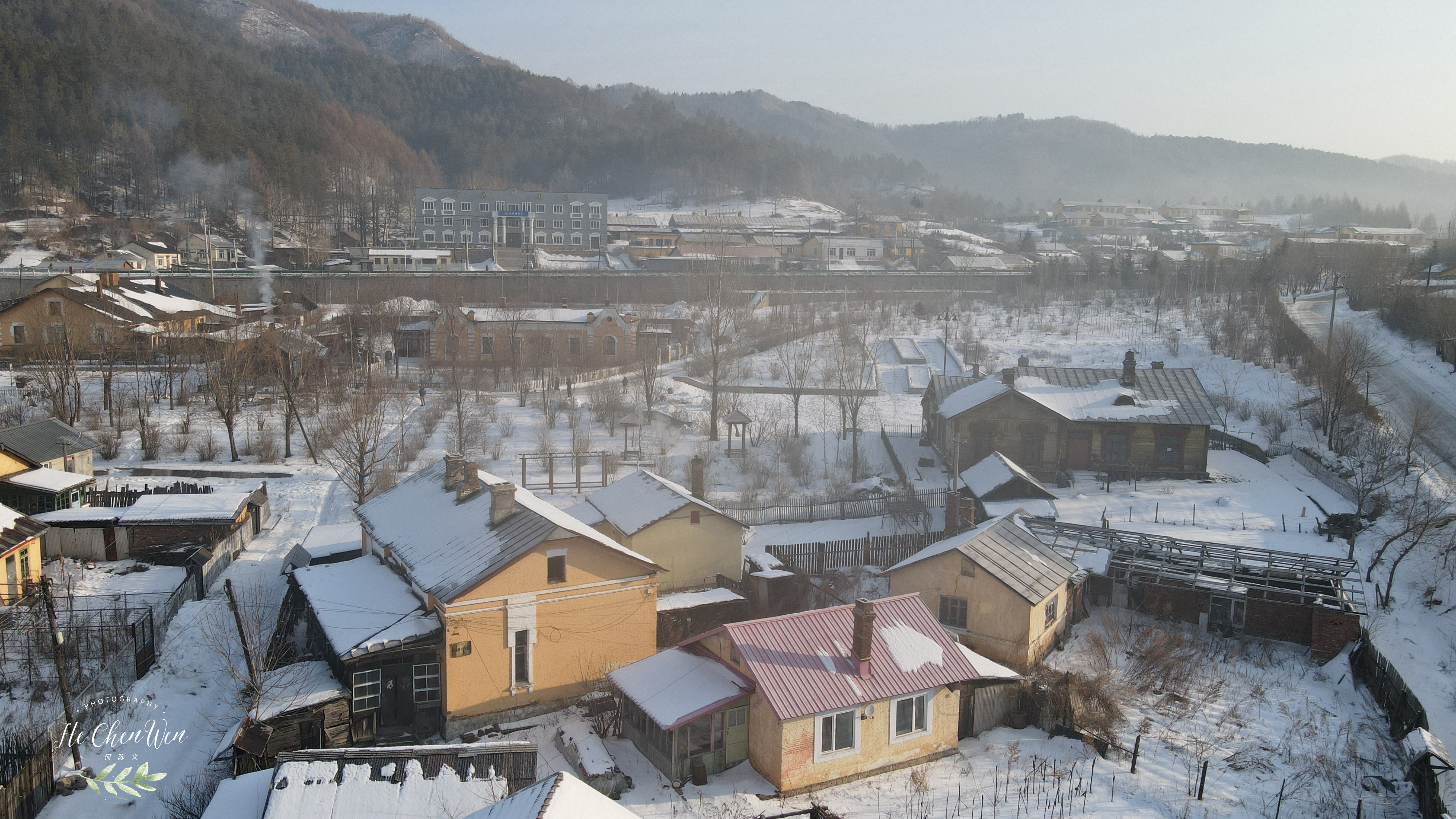 东北俄罗斯小镇风景区,东北最美边境小镇