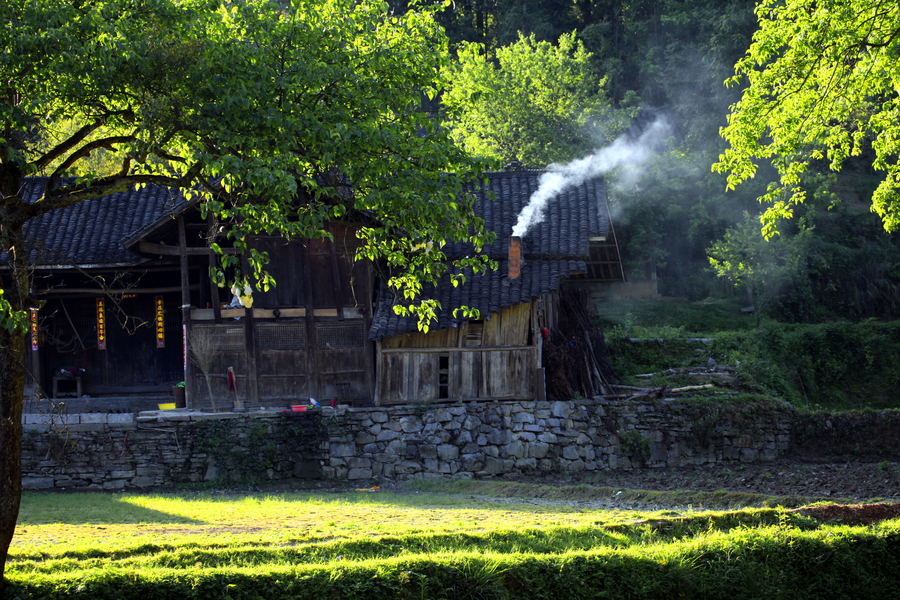 王维一首五古，画面宁静祥和，让人向往