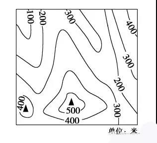 高考地理一轮复习地图与等高线,高中地理地形剖面图的专项练习