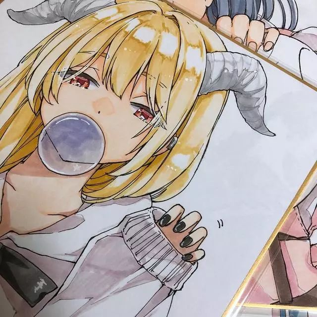 马克笔手绘画动漫,马克笔手绘动漫临摹素材