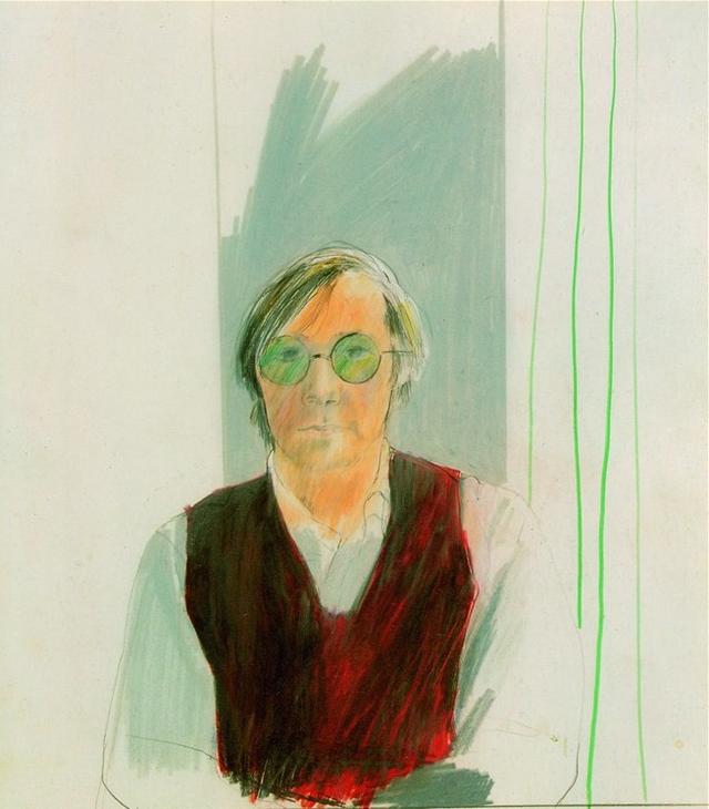 英国同性恋艺术大师DavidHockney作品欣赏