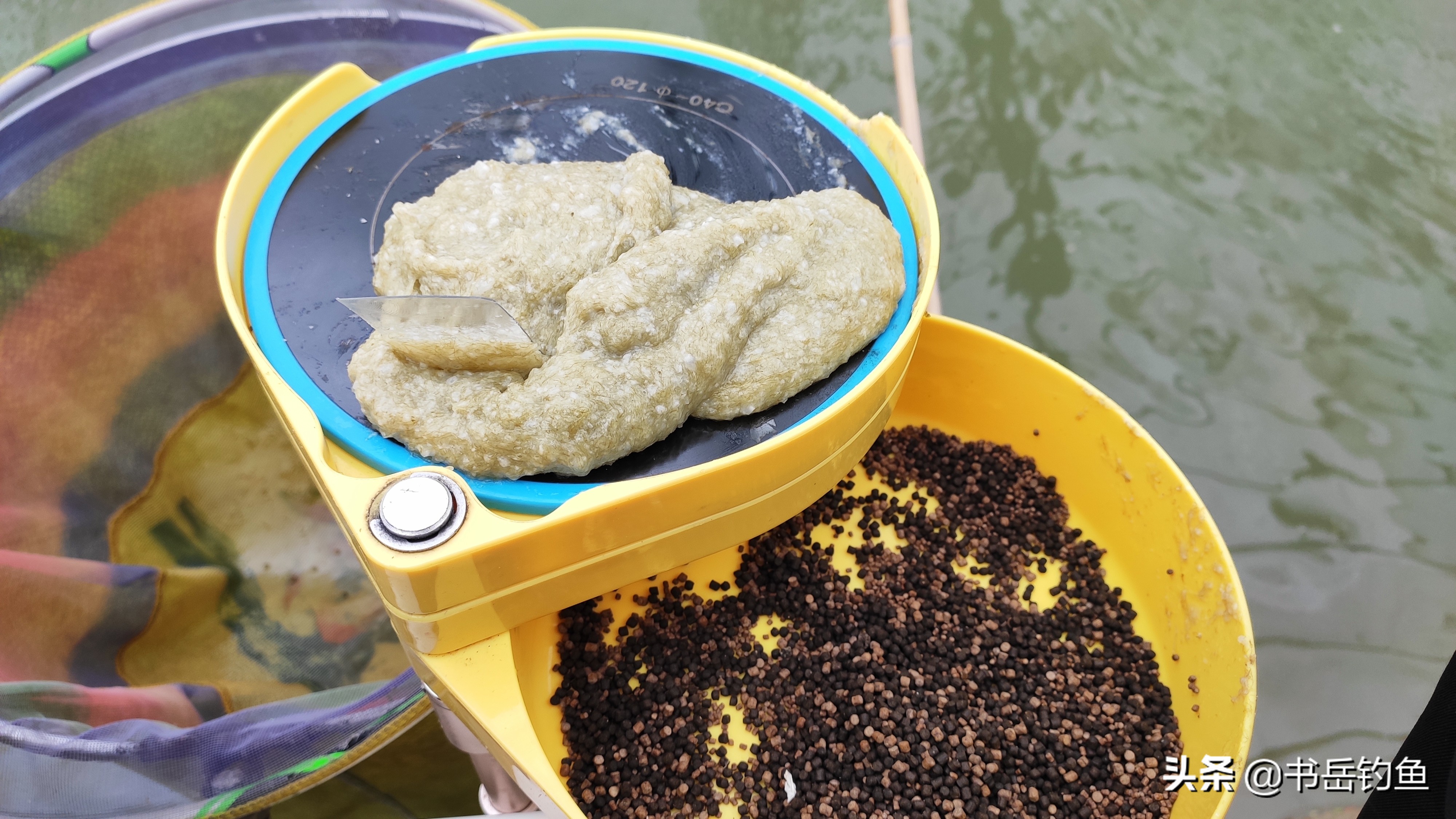 钓鱼颗粒的正确挂法图,钓鱼的颗粒饵