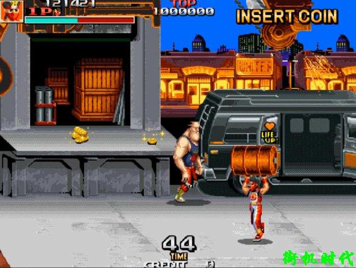 街机游戏在对手身上旋转大招,街机游戏有一个角色是食人花