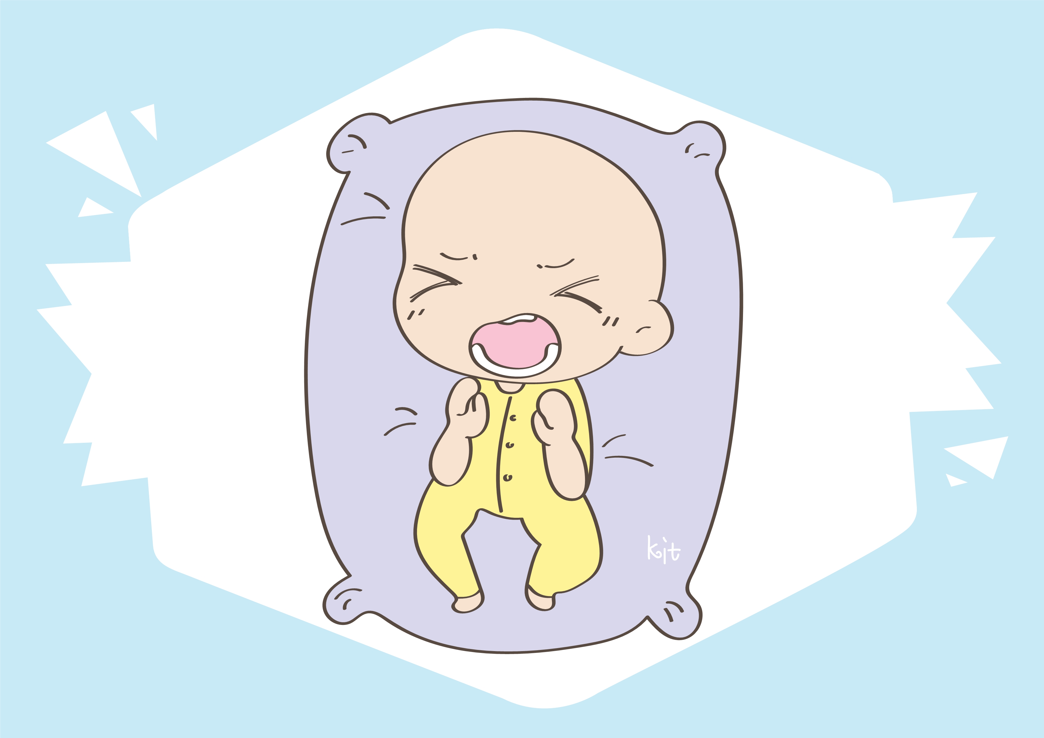 婴儿晚上睡觉不踏实是不是吓到了,3个月婴儿被吓到后晚上睡觉不好