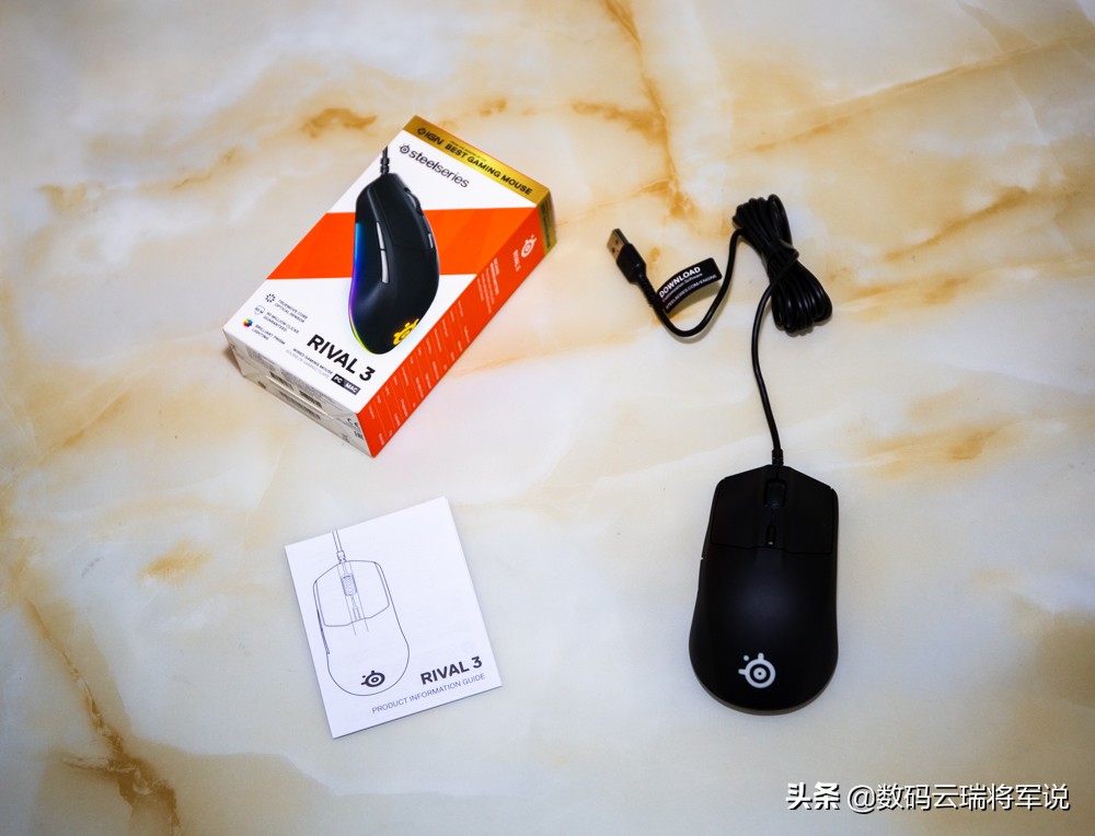 赛睿rival3wiel无线鼠标,游戏鼠标推荐csgo赛睿