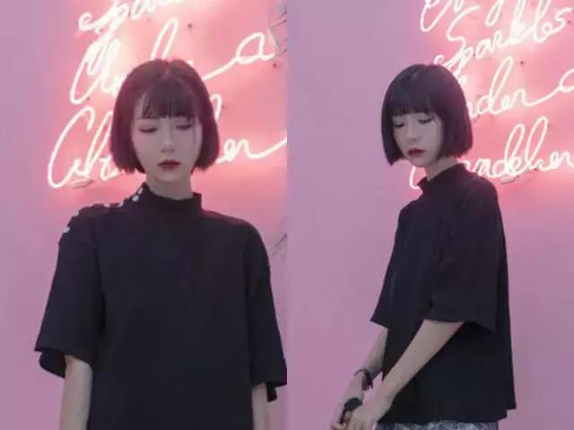 小个子圆脸适合短直发还是长直发,圆脸卷发好还是直发好看