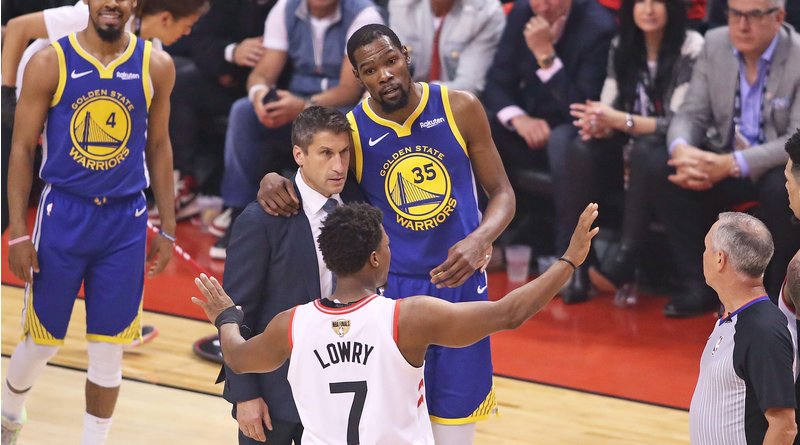 杜兰特因为什么原因受伤,杜兰特受伤到底谁负责任