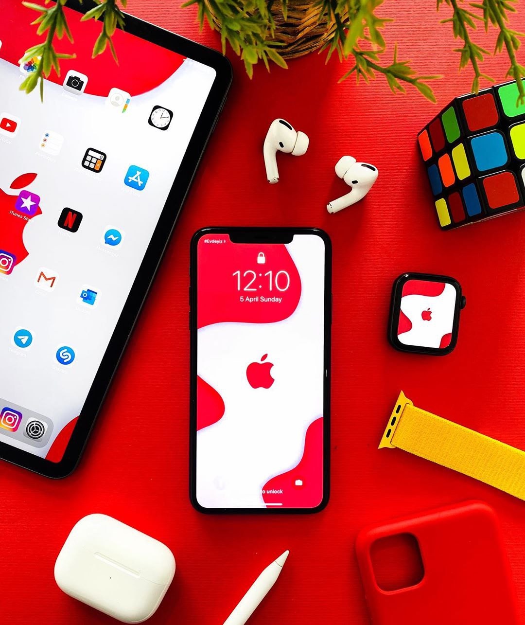 手机壁纸红色系2022新年壁纸,苹果手机最好用的壁纸超清