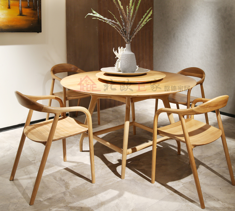 北欧E家·时尚榆木系列——以素颜还原木之美