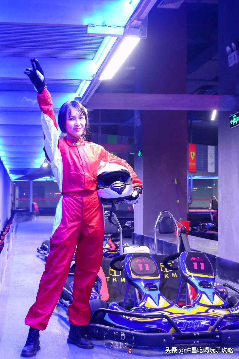 许昌科技广场下面竟然藏着一个卡丁车俱乐部，在朋友圈秒变酷盖