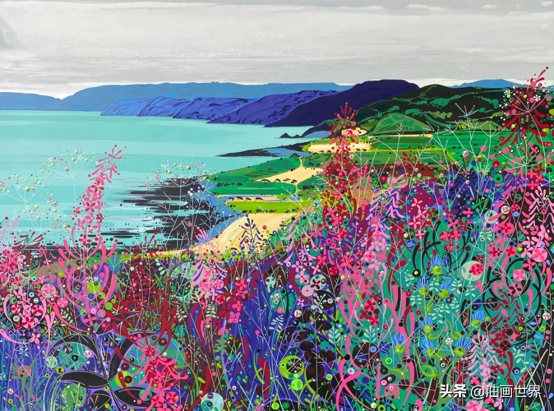 美丽和谐的色彩,丰富的图案,令人回味