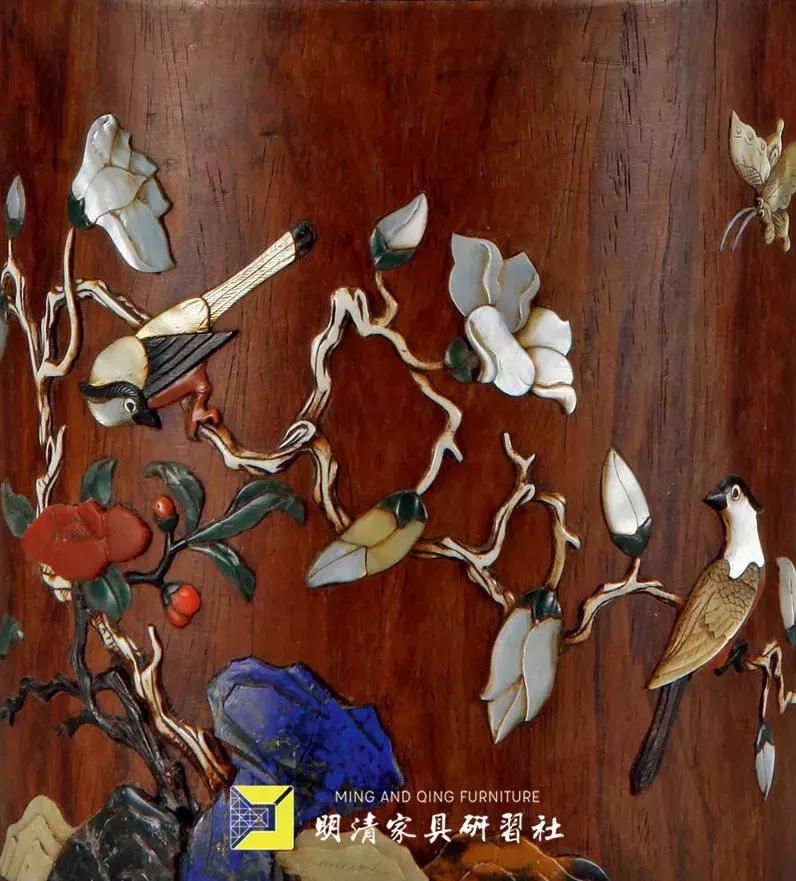 螺钿工艺古家具,螺钿工艺在清代家具中的装饰艺术