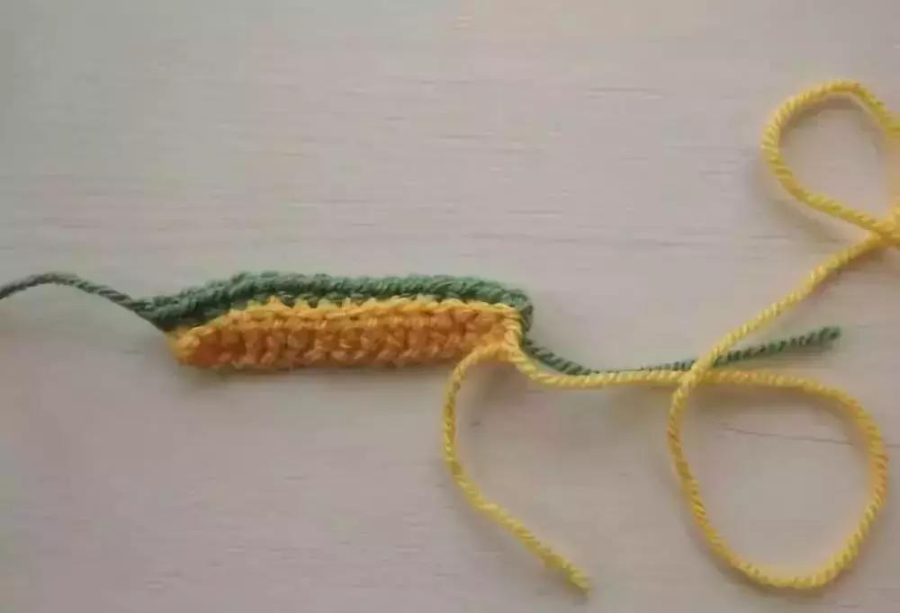 南瓜储物盒钩针教程,小南瓜卡子钩针教程