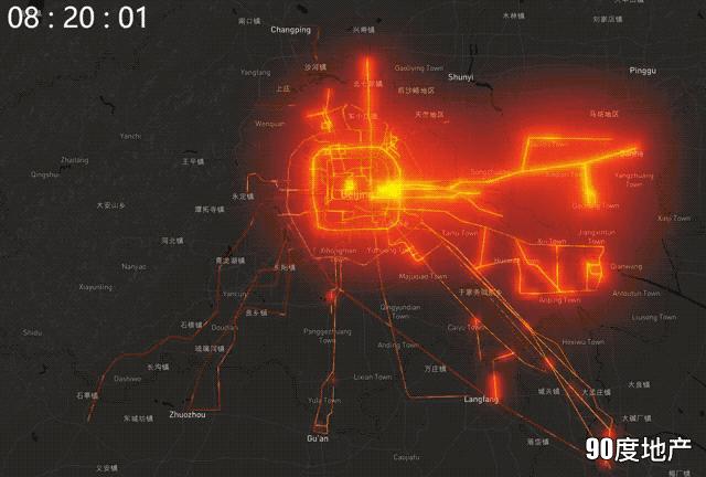 心酸!环京人口流动地图来了!睡在固安,梦在北京