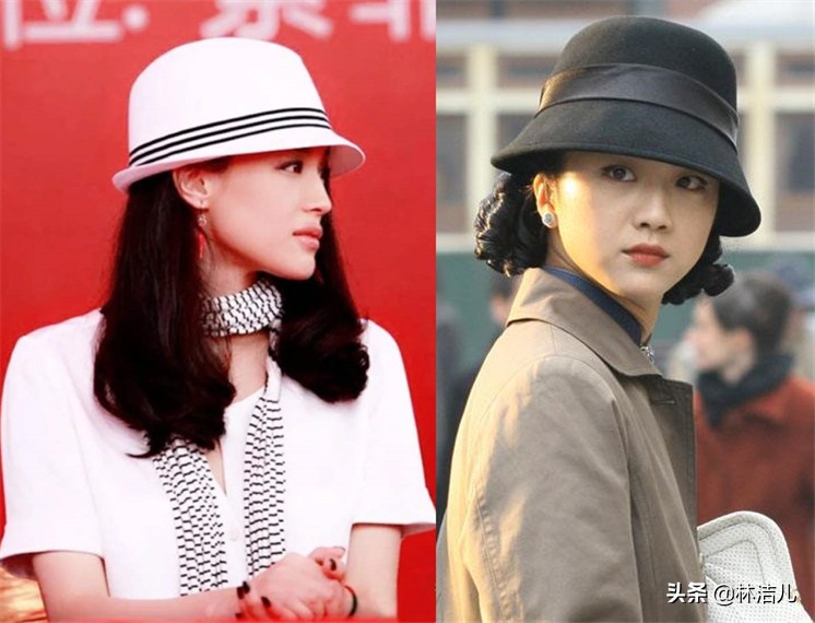 适合赵丽颖脸型的帽子,赵丽颖脸型适合戴的帽子