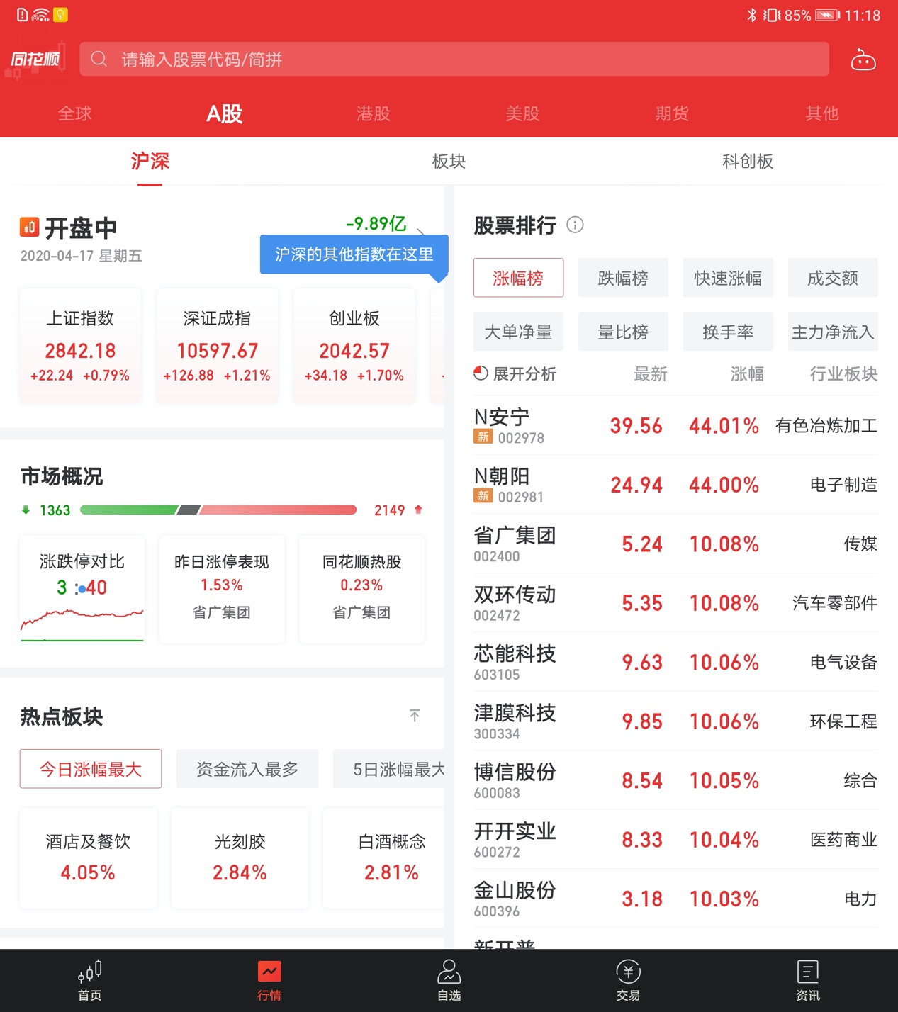 股市行情华为,华为手机如何在屏幕上显示股市行情
