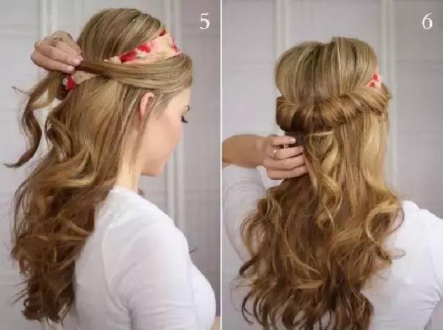 怎么给头发又简单又漂亮,简单弄头发教程