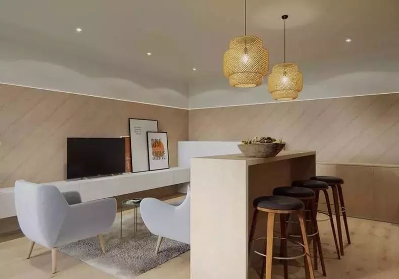 100种客厅设计,客厅餐厅一体餐厅设计风格