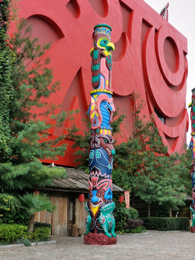 丽江千古情景位置,丽江千古情景区马帮广场