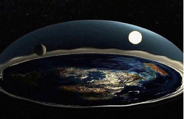 地球是平的，60米耸立南极洲，现代地平理论学派人眼中的世界