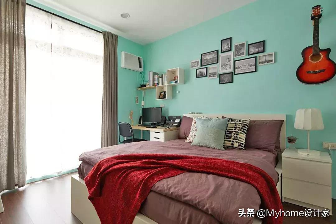 宜家旧房改造翻新书房,宜家书桌梳妆台