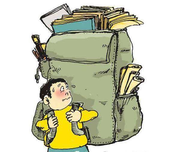 七年级小学生书包,12-15岁学生书包减负
