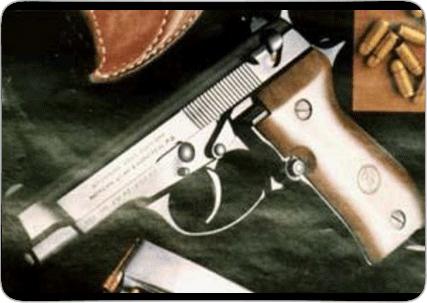 二战美国四大经典手枪,二战手枪勃朗宁m1911