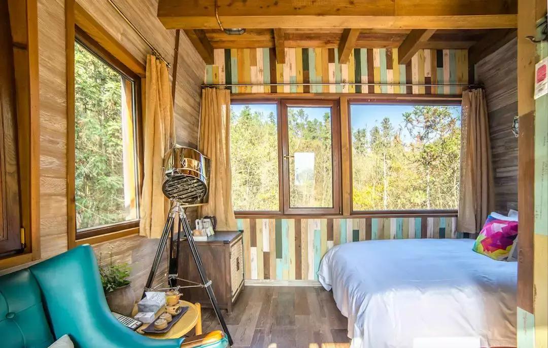 杭州1.5h就有不输清迈的丛林树屋