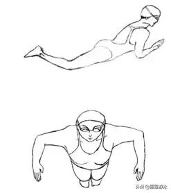 蛙泳怎么救人图解,梦觉蛙泳蹬腿时发力技巧图解