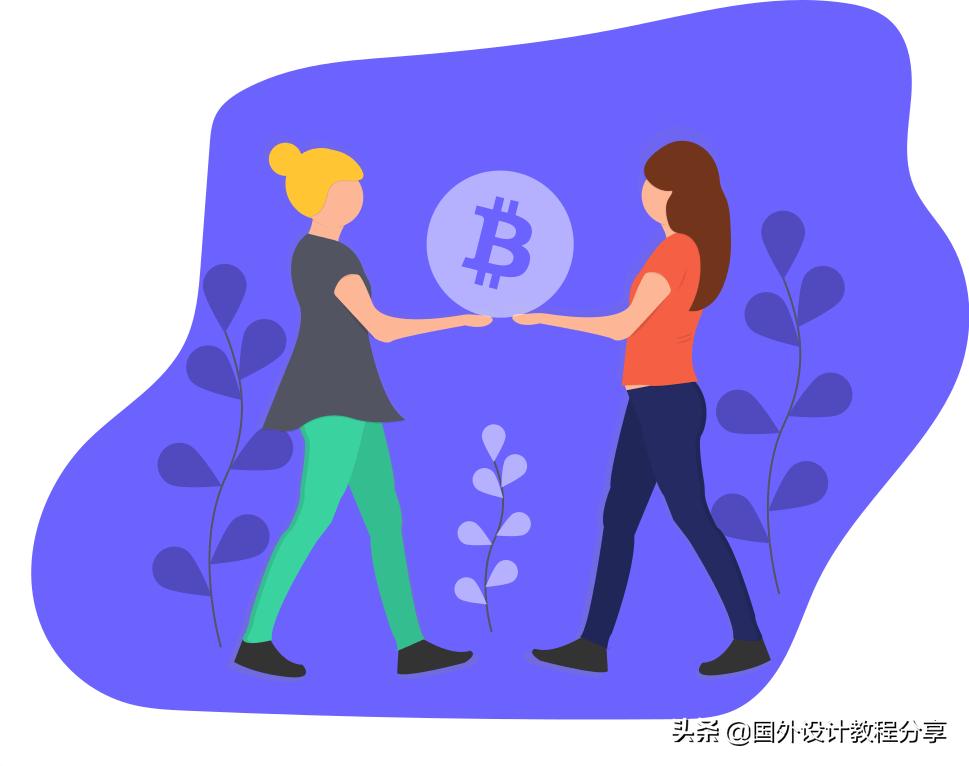 扁平矢量插画色彩教程,扁平矢量家具插画