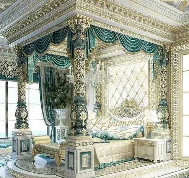 别墅客厅窗帘最新款式效果图,2020别墅窗帘