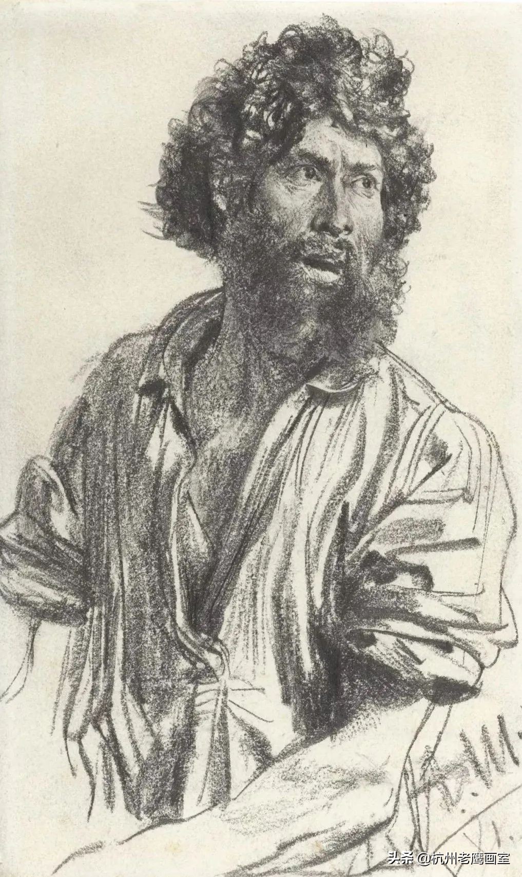 门采尔素描作品的尺寸,门采尔素描高清大图