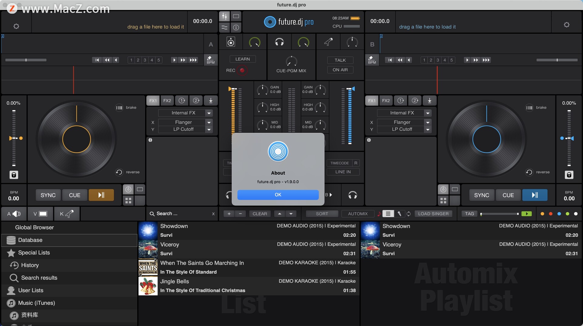 XYLIOfuture.djproforMac,DJ混音软件
