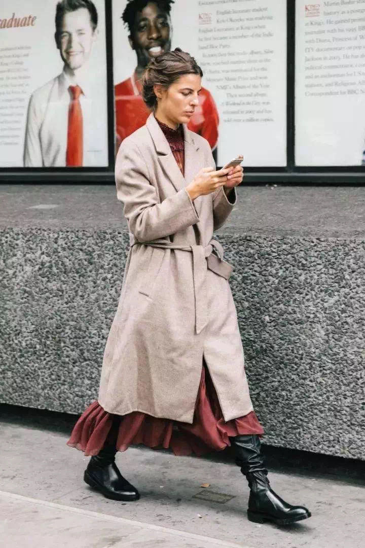 呢子大衣有多时髦？看完这些穿搭技巧，寒冬时尚告别臃肿