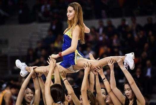 cba拉拉队十大美女图片,cba啦啦队美女